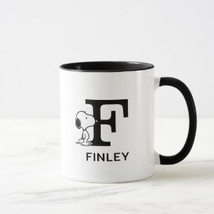 Caneca Amendoins Nome da espionagem e Monograma F