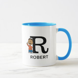 Caneca Amendoins Nome Franklin & Monograma R