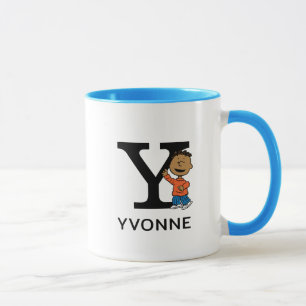 Caneca Amendoins Nome Franklin & Monograma Y