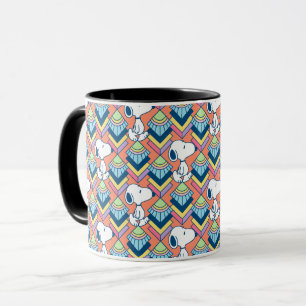 Caneca Amendoins   Padrão de Sonhos de Deco Snoopy