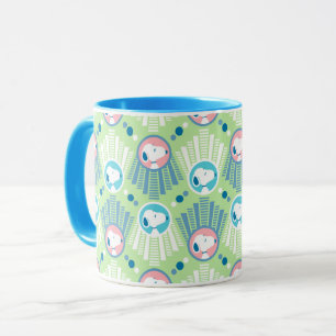 Caneca Amendoins   Padrão de Sonhos de Deco Verde da Casa