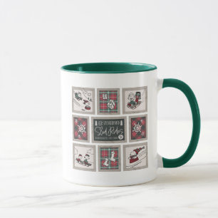 Caneca Amendoins Padrões antigos de salga