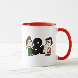 Caneca Amendoins Peppermint Patty & Marcie