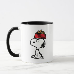 Caneca Amendoins Snoopy A Balançar O Seu Cachorro