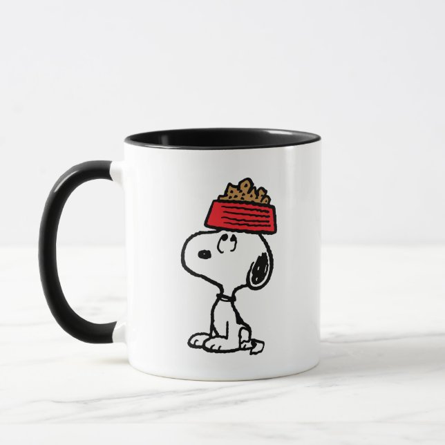 Caneca Amendoins | Snoopy A Balançar O Seu Cachorro (Esquerda)