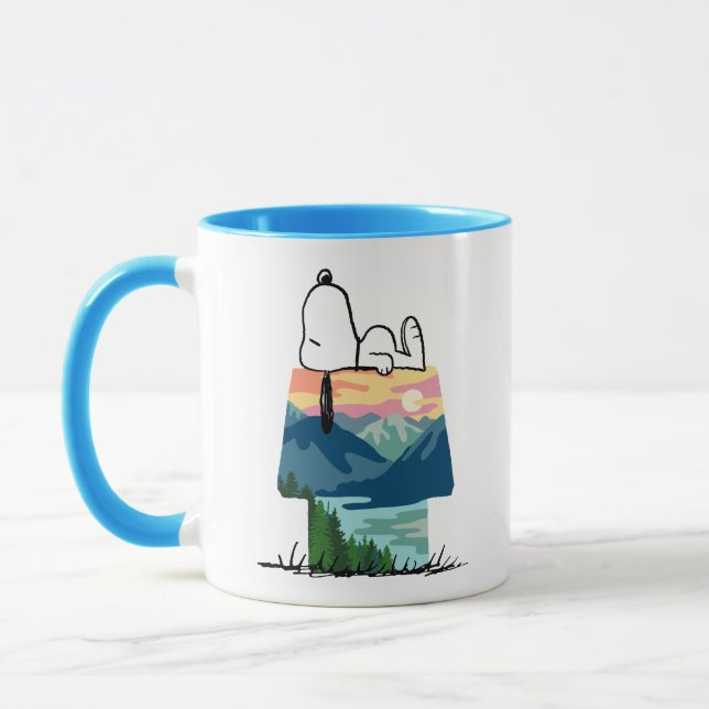 Caneca Amendoins | Snoopy Dog House Ficar Selvagem (Esquerda)