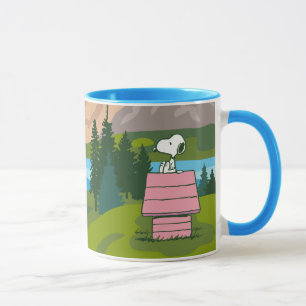 Caneca Amendoins Snoopy & Woodstock O Excelente No Exte