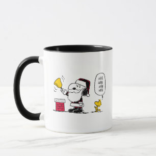 Caneca Amendoins   Snoopy & Woodstock Papais noeis Bell R