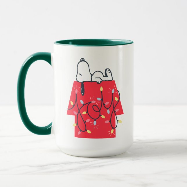 Caneca Amendoins | Sonhador de férias de Snoopy (Esquerda)