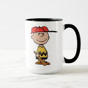 Caneca Amendoins Sorriso Charlie Brown Baseball