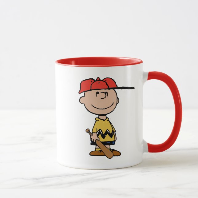 Caneca Amendoins | Sorriso Charlie Brown Baseball (Direita)