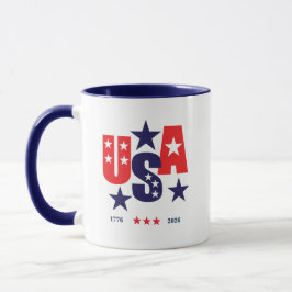 Caneca AMERICA250 Independence Day 1776 - 2026