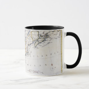 Caneca AMÉRICA COLONIAL: MAPA, c1770