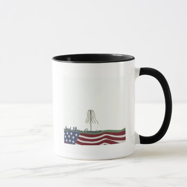 Caneca América deus abençoe (Direita)
