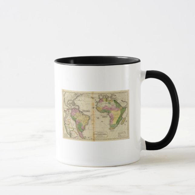 Caneca América do Sul, África (Direita)