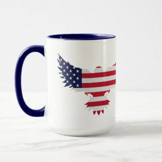 Caneca American Flag Eagle Mug