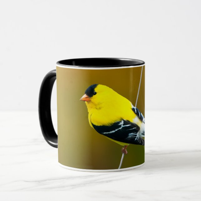 Caneca American Goldfinch - Fotografia original (Frente Esquerda)