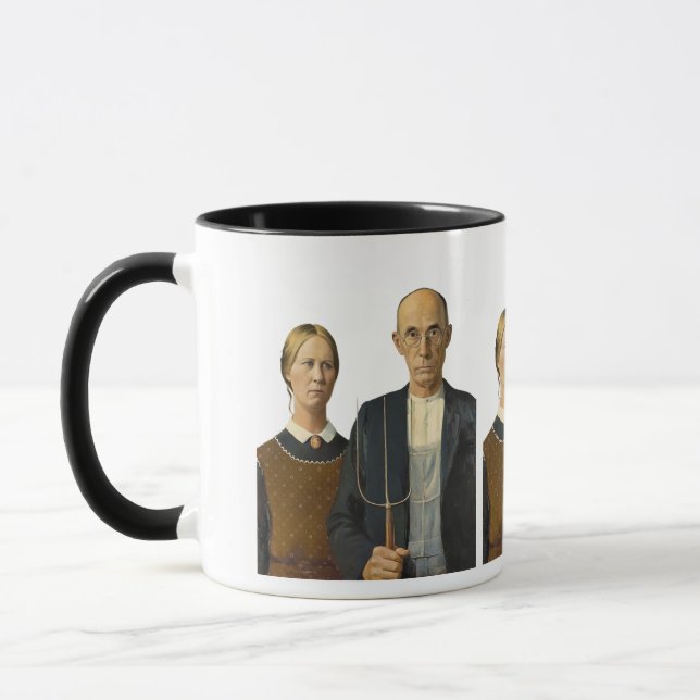 Caneca American Gothic couple  (Esquerda)