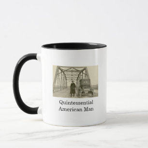 Caneca American Man Real Photo Coffee Mug