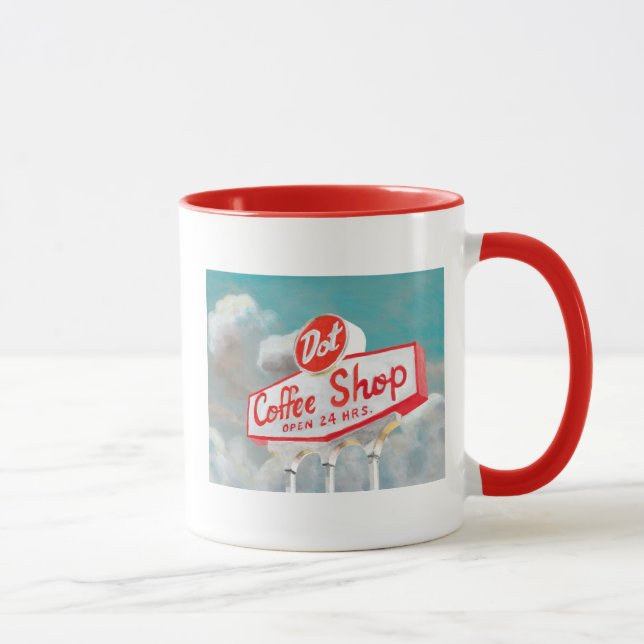 Caneca American Roadside | Sinal de Compro de café (Direita)