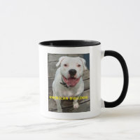 Caneca americana do buldogue