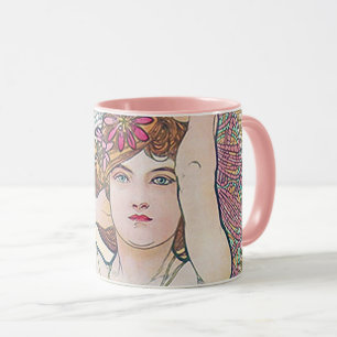 Caneca Ametist (Quatro Joias), Alphonse Mucha