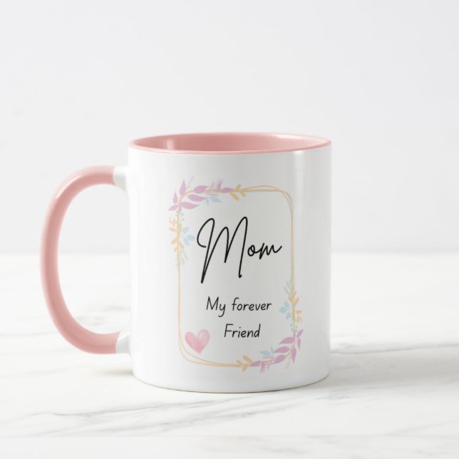 Caneca Amiga Para Sempre Mamãe – Presente de Xícar (Esquerda)