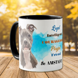Caneca Amigo Leal do Cão AmStaff