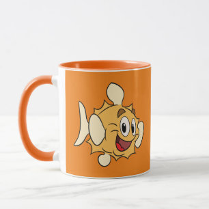 Caneca AmigoPeixe cartoon Puff