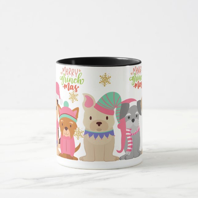 Caneca Amigos de Furry de Grinchmas (Centro)