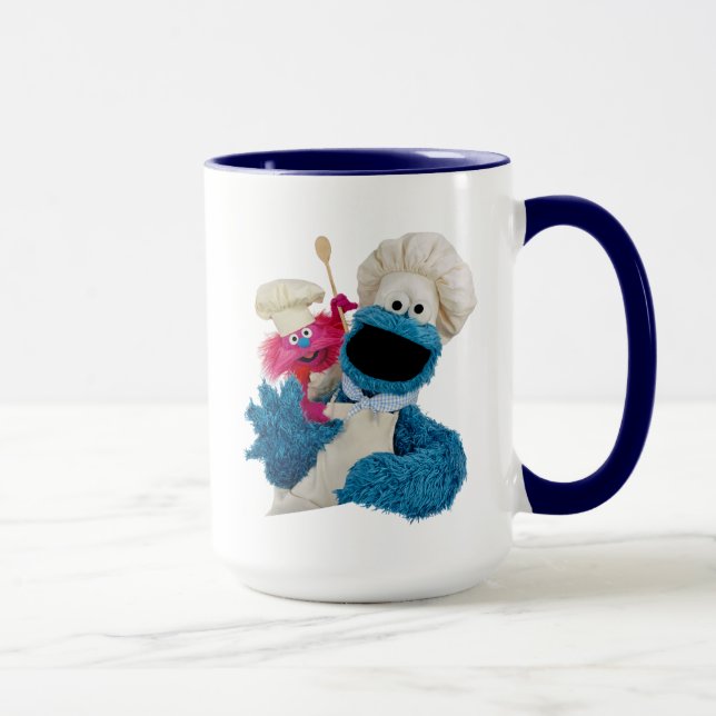 Caneca Amigos do Caminhão de Comida do Monstro da Bolacha (Direita)
