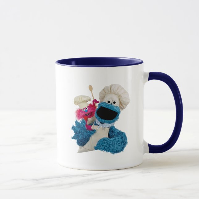 Caneca Amigos do Caminhão de Comida do Monstro da Bolacha (Direita)