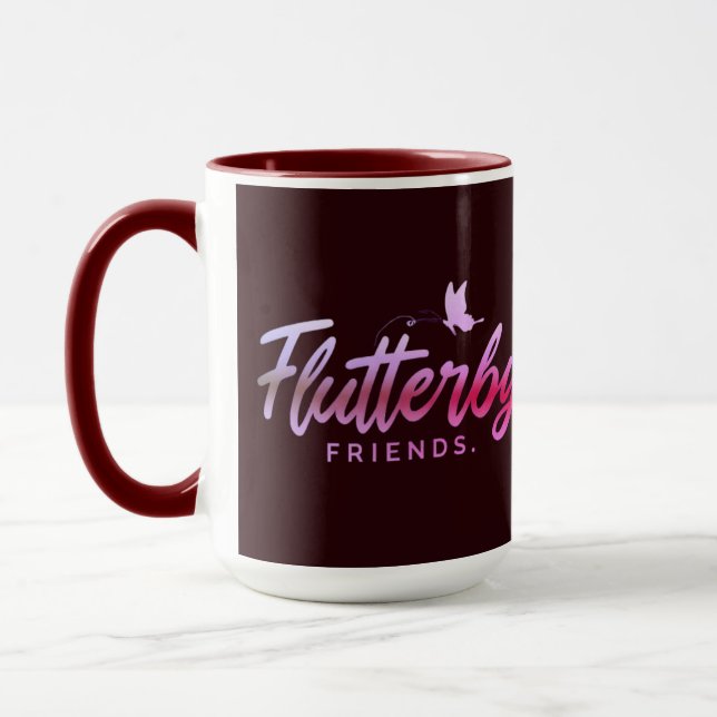 Caneca Amigos Flutterby (Esquerda)