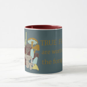 Caneca Amigos verdadeiros valem a pena.