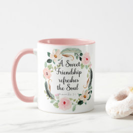 Caneca Amizade doce refresca a alma