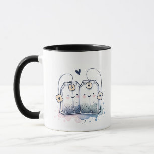 Caneca Amizade Engraçado Rosa Melhor Chá Humor