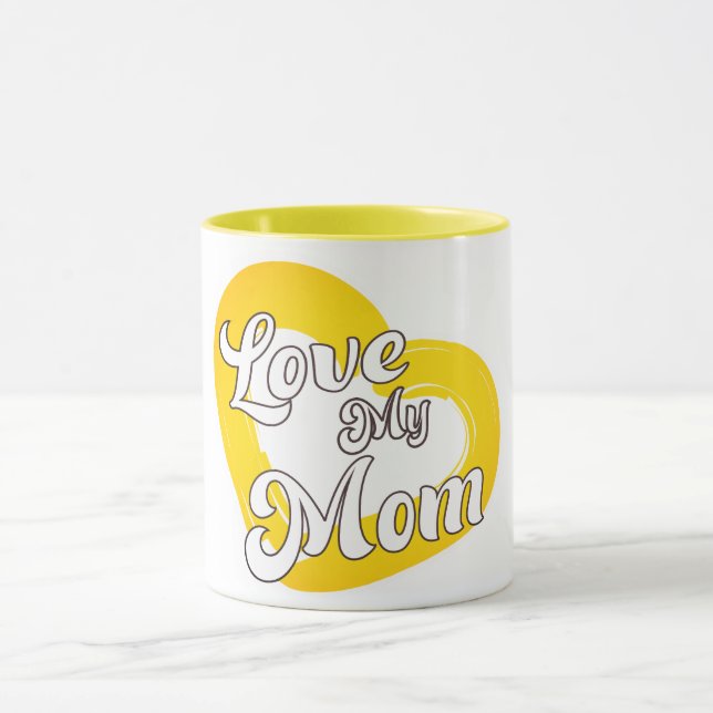 Caneca Amo Minha Mãe (Centro)