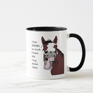 Caneca Amo tanto HORSES Que Eu Me Diverti