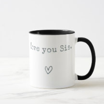 Amo-te, Irmã, presentes para o aniversário