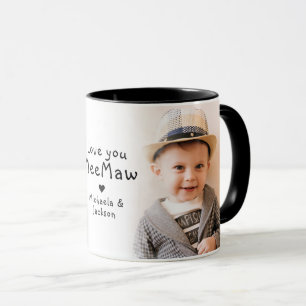 Caneca Amo Você MeeMaw/Memaw/Mimaw/MaMaw/Outros 2-Fotos