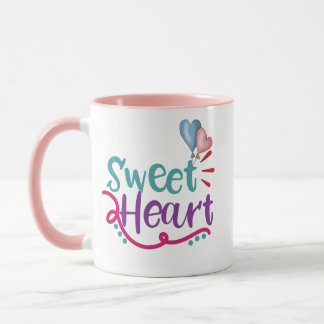 Caneca Amo você querida Mug Gift para a esposa Namorada