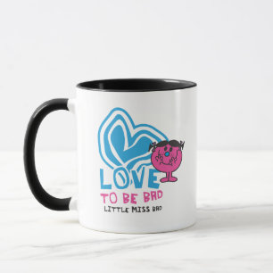 Caneca Amor A Ser Mau Coração deformado