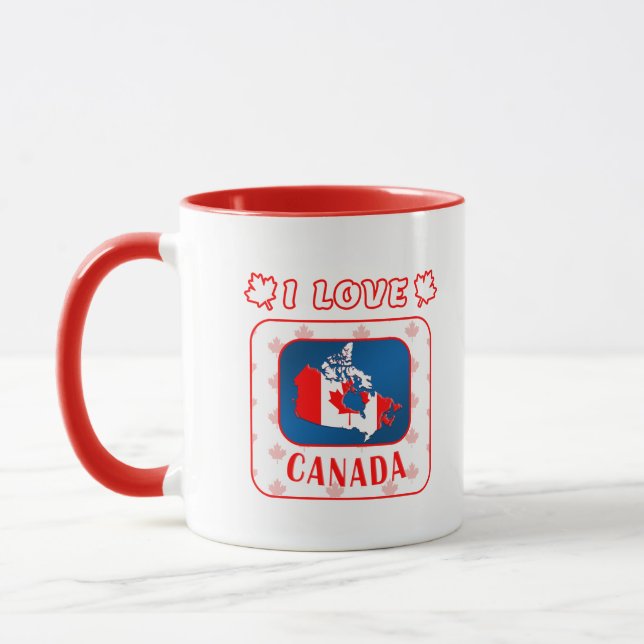 Caneca Amor ao Canadá (Esquerda)