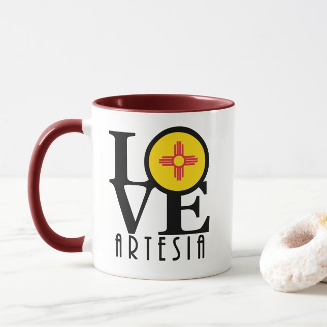 Caneca AMOR Artesia 11oz (Com Donut)
