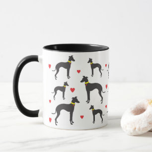 Caneca Amor com Greyhound Italiano