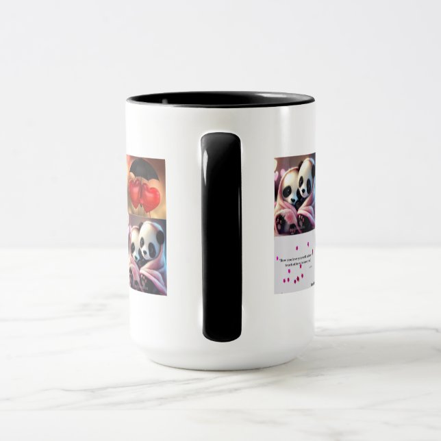 Caneca Amor Com Panda (Alça)