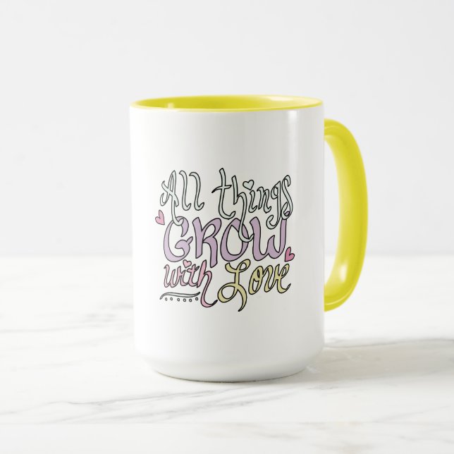 Caneca Amor - Combo Mug (Frente Esquerda)