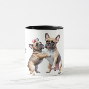 Caneca Amor de Bulldog Francês Bulldog Francês