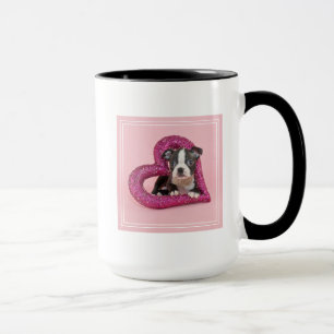 Caneca Amor de filhote de cachorro das imagens   de Getty
