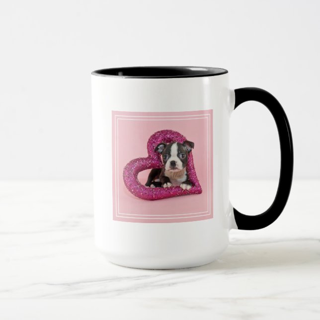 Caneca Amor de filhote de cachorro das imagens | de Getty (Direita)